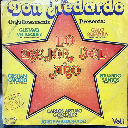DON MEDARDO Y SUS PLAYERS - LO MEJOR DEL AÑO VOL.1 LP (DE EPOCA)