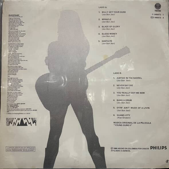 BON JOVI - BLAZE OF GLORY LP (DE EPOCA)
