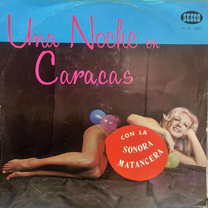 SONORA MATANCERA - UNA NOCHE EN CARACAS (DE EPOCA) LP