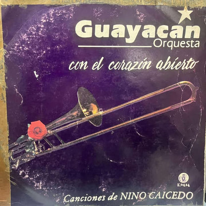 GUAYACAN ORQUESTA - CON EL CORAZON ABIERTO  (DE EPOCA) LP