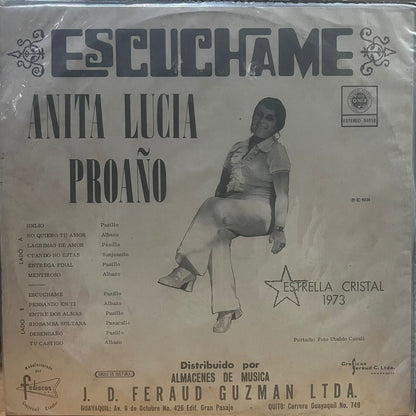 ANITA LUCIA PROAÑO - ESCUCHAME LP