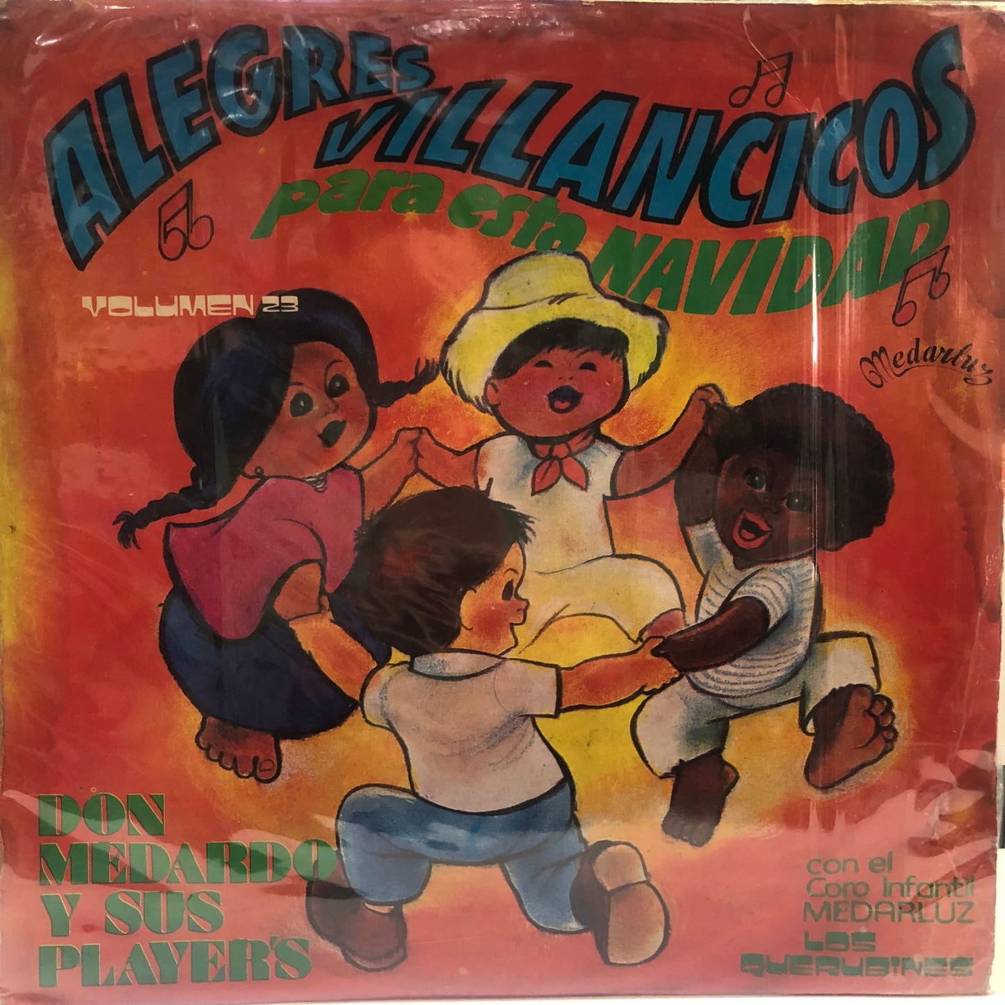 DON MEDARDO Y SUS PLAYERS - ALEGRES VILLANCICOS PARA ESTA NAVIDAD LP (DE EPOCA)