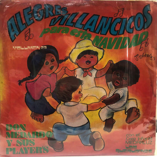 DON MEDARDO Y SUS PLAYERS - ALEGRES VILLANCICOS PARA ESTA NAVIDAD LP (DE EPOCA)