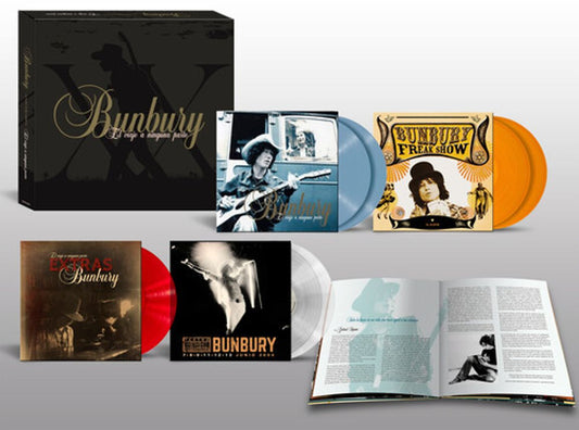 BUNBURY - EL VIAJE A NINGUNA PARTE (ANIVERSARIO) 6LPS
