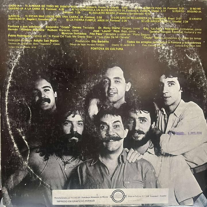 FONTOVA Y SUS SOBRINOS - ME SIENTO BIEN (DE EPOCA) LP