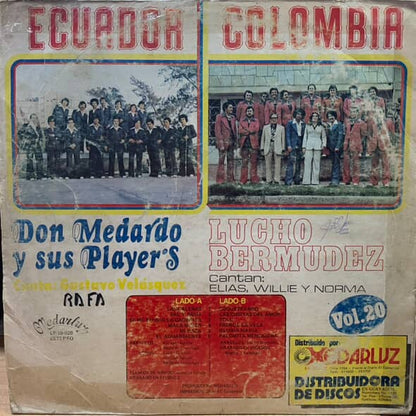 DON MEDARDO Y SUS PLAYERS - ECUADOR COLOMBIA VOL.20 LP (DE EPOCA)