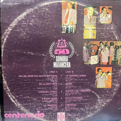 SONORA MATANCERA - 50 ANIVERSARIO (DE EPOCA) LP
