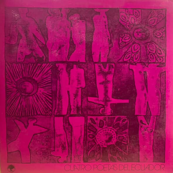 CUATRO POETAS DEL ECUADOR VOL 2 LP (DE EPOCA)