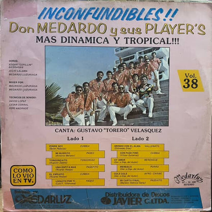 DON MEDARDO Y SUS PLAYERS - INCONFUNDIBLES!! VOL.38 LP (DE EPOCA)