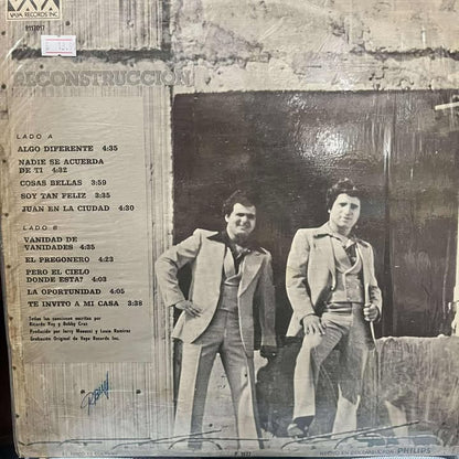 RICARDO RAY Y BOBBY CRUZ - RECONSTRUCCION (DE EPOCA) LP