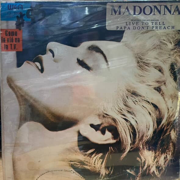 MADONNA - TRUE BLUE LP (DE EPOCA)