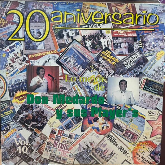 DON MEDARDO Y SUS PLAYERS - 20 ANIVERSARIO VOL. 40 LP (DE EPOCA)