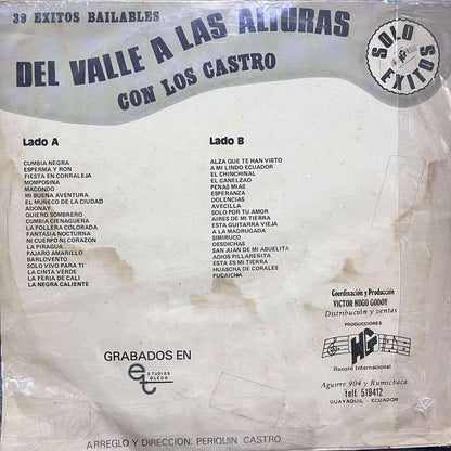 LOS CASTRO - DEL VALLE A LAS ALTURAS VOL.1 LP