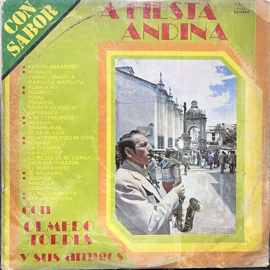 OLMEDO TORRES Y SUS AMIGOS - A FIESTA ANDINA LP