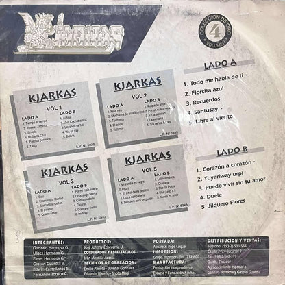 KJARKAS - Y LOS ANDES SEGUIRAN CANTANDO VOLUMEN 4  (DE EPOCA) LP