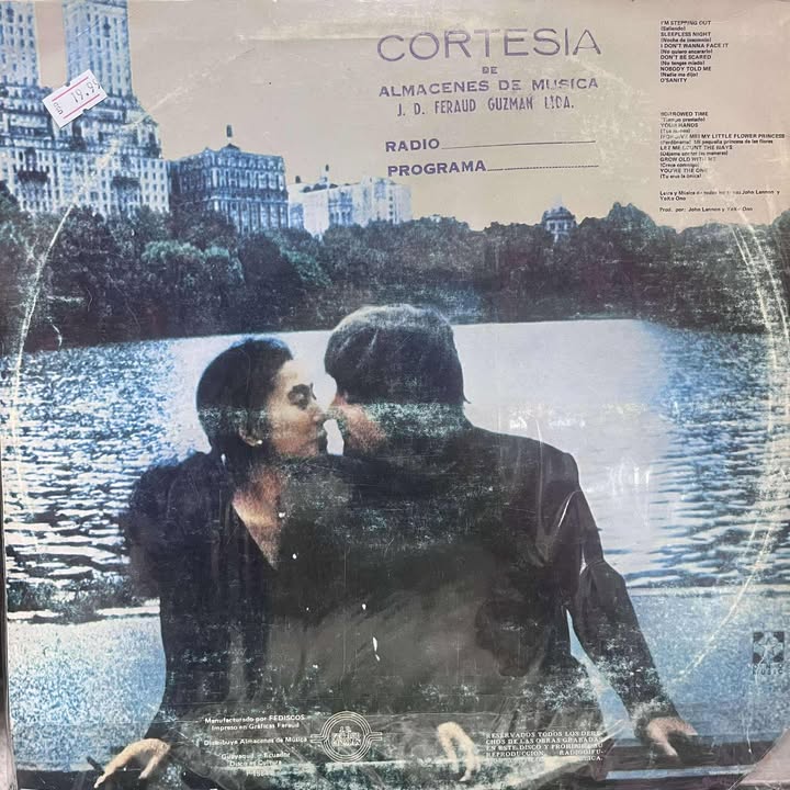 JOHN LENNON Y YOKO ONO - MILK AND HONEY (DE EPOCA) LP