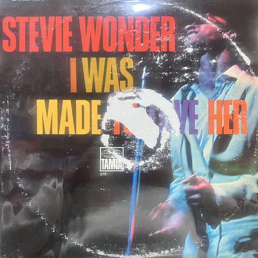 STEVIE WONDER - I WAS  MADE TO LOVE HER LP (DE EPOCA)