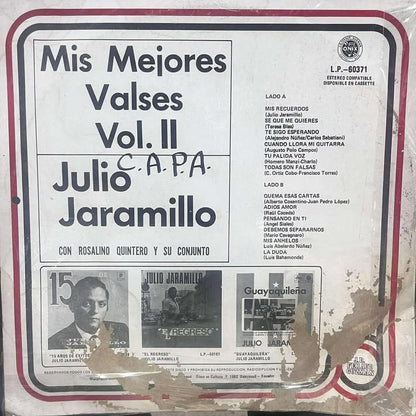 JULIO JARAMILLO - MIS MEJORES VALSES VOL.2  LP