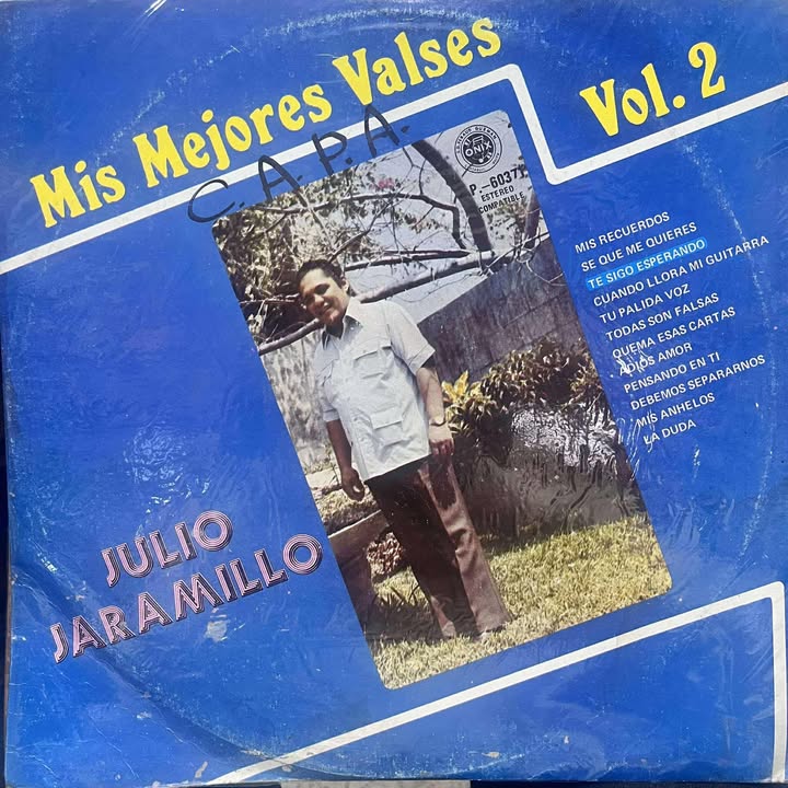 JULIO JARAMILLO - MIS MEJORES VALSES VOL.2  LP