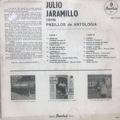 JULIO JARAMILLO - PASILLOS DE ANTOLOGIA LP
