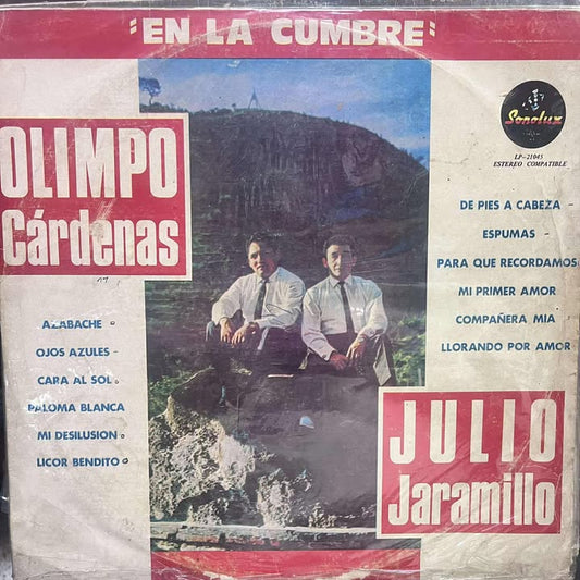 JULIO JARAMILLO Y OLIMPO CARDENAS - EN LA CUMBRE LP