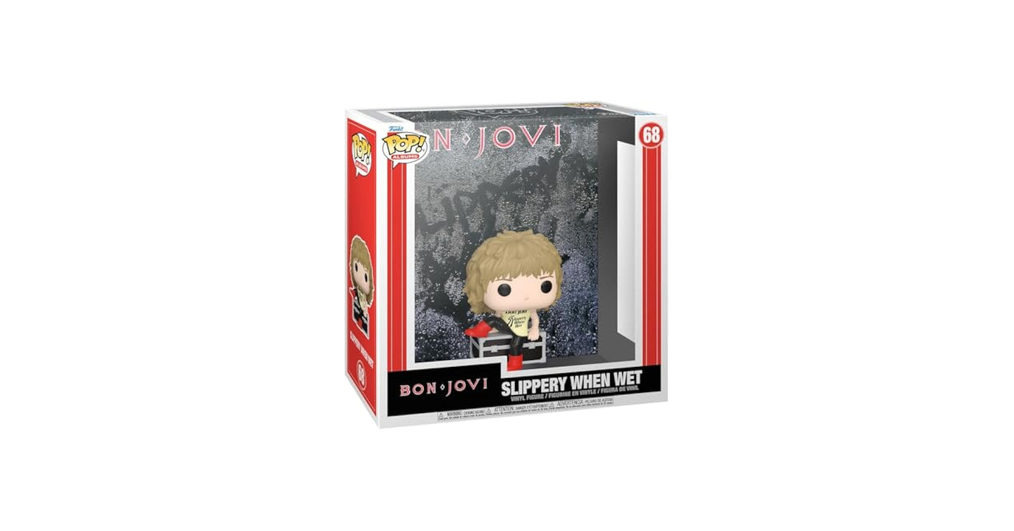 BON JOVI - SLIPPERY WHEN WET POP ALBUMS 68