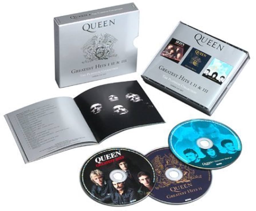 QUEEN - GREATEST HITS I II & III  3 CDS