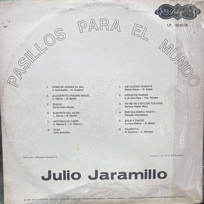 JULIO JARAMILLO - PASILLOS PARA EL MUNDO LP