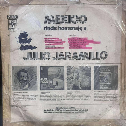 JULIO JARAMILLO - MEXICO RINDE HOMENAJE A LP