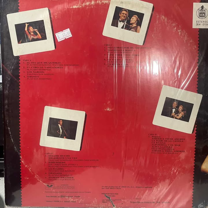 PLACIDO Y PALOMA - POR FIN JUNTOS LP (DE EPOCA)