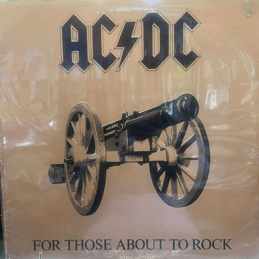 AC/DC - FOR THOSE ABOUT TO ROCK LP (DE EPOCA)