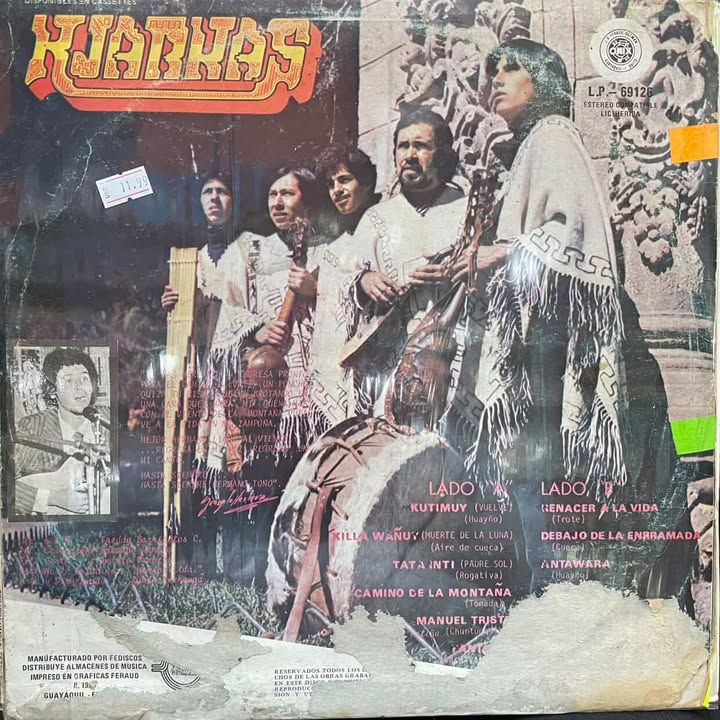 LOS KJARKAS - KUTIMUY (VUELVE) LP (DE EPOCA)