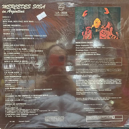 MERCEDES SOSA - EN ARGENTINA LP (DE EPOCA)