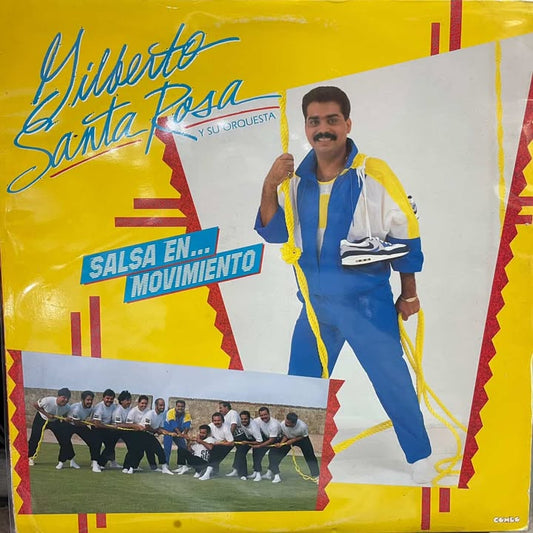GILBERTO SANTA ROSA - SALSA... EN MOVIMIENTO LP (DE EPOCA)