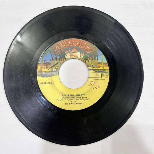KISS - NACI PARA AMARTE/TIEMPOS DIFICILES 45RPM