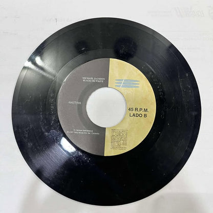 MICHAEL JACKSON - BLACK OR WHITE 45RPM