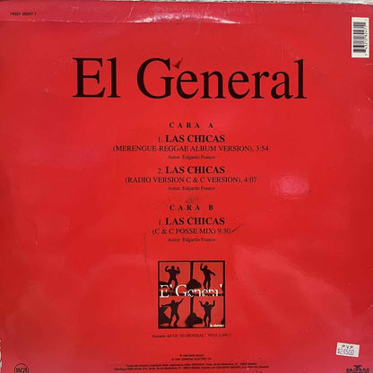 EL GENERAL - LAS CHICAS LP (DE EPOCA)