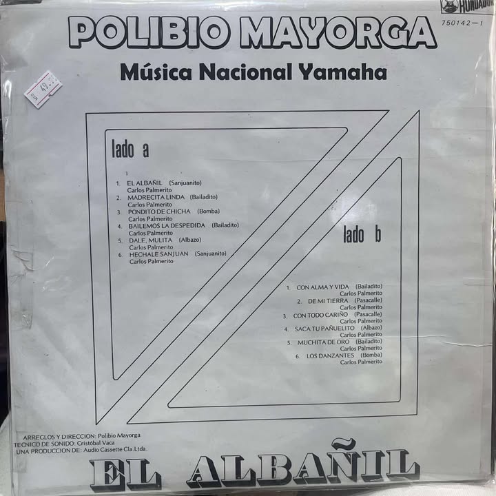 POLIBIO MAYORGA-  EL ALBAÑIL LP (DE EPOCA)