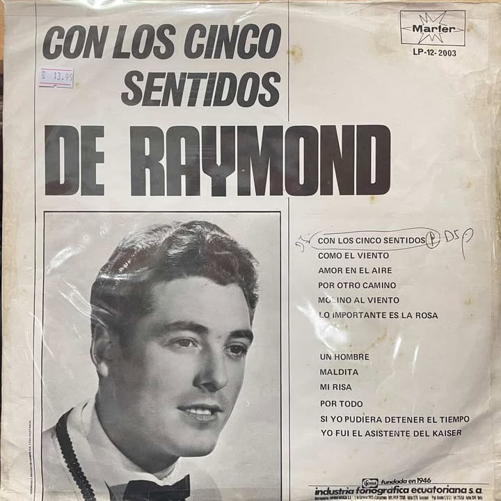 DE RAYMOND - CON LOS CINCO SENTIDOS LP