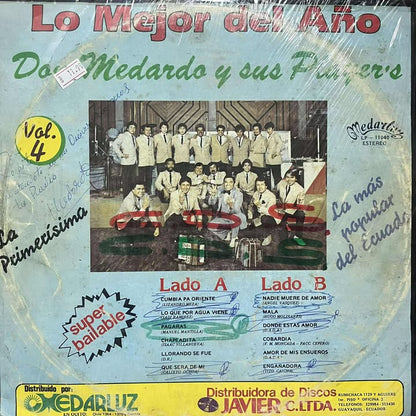 DON MEDARDO Y SUS PLAYERS - LO MEJOR DEL AÑO VOL 4 LP (DE EPOCA)