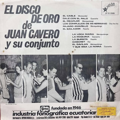 JUAN CAVERO - EL DISCO DE ORO LP (DE EPOCA)