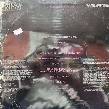 KISS - PAUL STANLEY  LP (DE EPOCA)