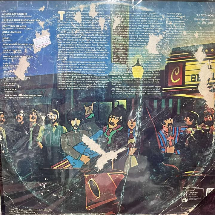 THE BEATLES - REEL MUSIC  LP