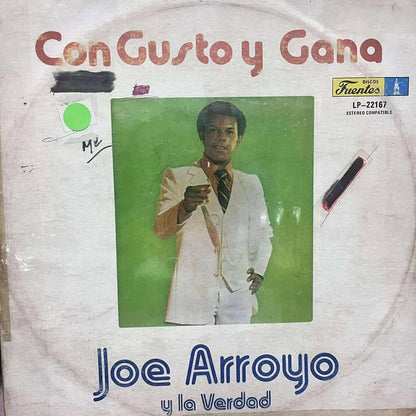 JOE ARROYO - CON GUSTO Y GANA LP (DE EPOCA)