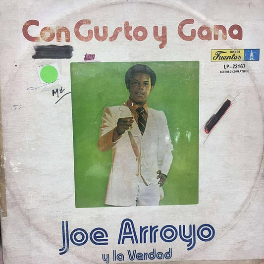JOE ARROYO - CON GUSTO Y GANA LP (DE EPOCA)