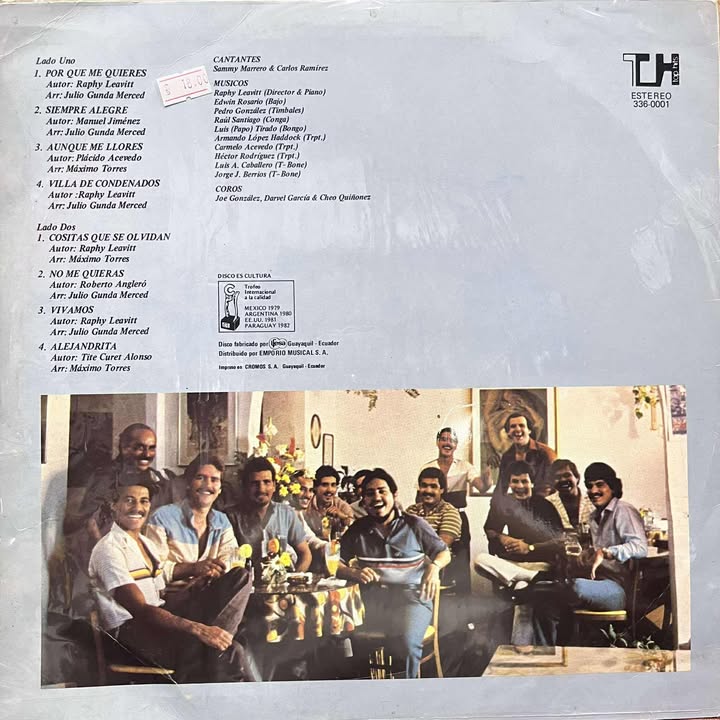 RAPHY LEAVITT Y LA SELECTA - SIEMPRE ALEGRE LP (DE EPOCA)