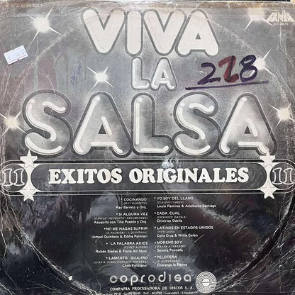VIVA LA SALSA - 11 EXITOS ORIGINALES LP (DE EPOCA)