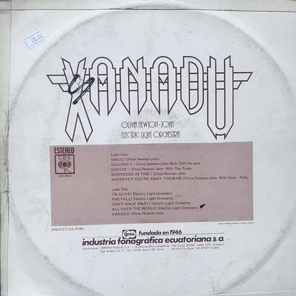 XANADU - FEATURING OLIVIA NEWTON Y ELECTRIC LIGHT ORCHESTRA LP (DE EPOCA)