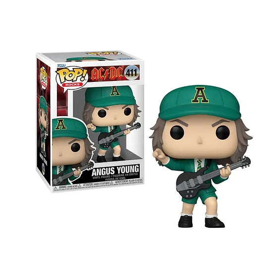 AC/DC - ANGUS YOUNG MUÑECO FUNKO POP ROCKS 411