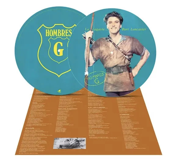 HOMBRES G - LA CAGASTE... BURT LANCASTER  LP  (PICTURE)